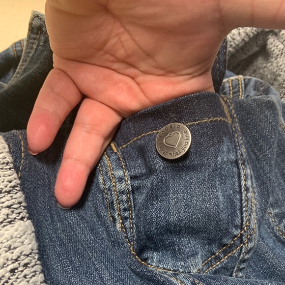 Denim French Terry Jacket - Picture 9 of 16